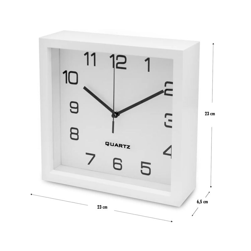 Reloj-Cuadrado-23Cm-Blanco