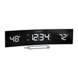 Reloj Curvo Largo Blanco P/Cargar Telf - LA CROSSE