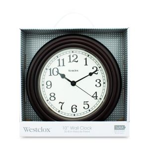 Reloj D/Pared 24,1Cm Analogico Madera - WESTCLOX