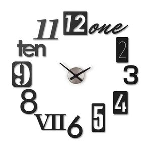Reloj D/Pared Negro