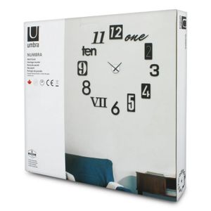 Reloj D/Pared Negro
