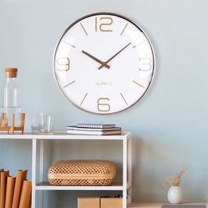 Reloj D/Pared Redondo Negro - ORGILL