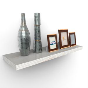 Repisa Flotante Alaska 80X25X3,6 - MUEBLE FACIL