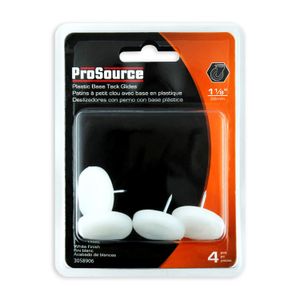 Resbalon Plast.Red. 1 1/8 Blanco C/Clavo4U - PROSOURCE