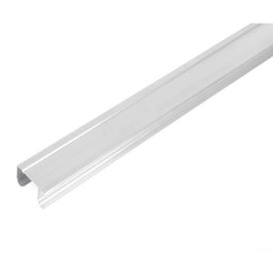 Riel superior "JJ" de aluminio para puerta corrediza 2 m - HERMEX