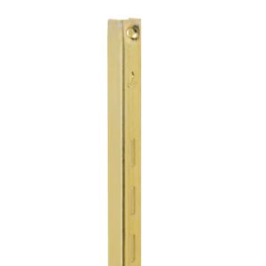 Riel Sencilla Dorada 60" K&V - KNAPE & VOGT