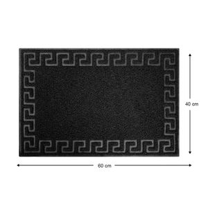 Rodapie Musgo Cenefa P Negro 40X60Cm - CASTER