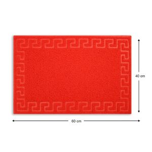 Rodapie Musgo Cenefa P Rojo 40X60Cm - CASTER