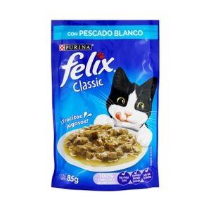 Sachet Comida P/Gato Felix Pescado 85Gr - FELIX