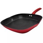Sarten-Grill-Vulcano-Inducc-28Cm-Rojo