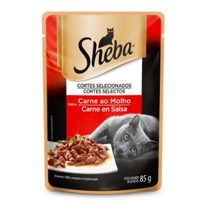 Sheba Alimento Humedo Adulto Carne 85Gr - SHEBA