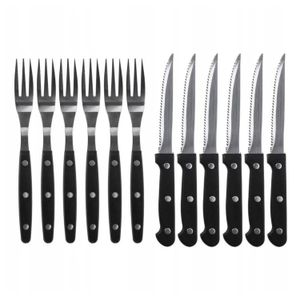 Set Cuchillos Y Tenedores 12Pzs - EXCELLENT HOUSEWARE