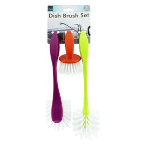 Set De 3 Cepillos Para Limpieza - HANDY HELPERS