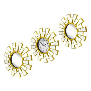 Set Reloj Y Espejos X3Und