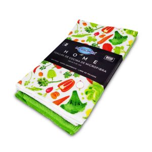 Set X2 Panio Microfibra D/Cocina Verd - MICROLIMPIA