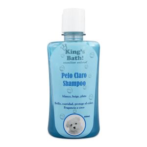 Shampoo P/Perro Pelo Claro Kings Bath 300Ml - KINGS BATH