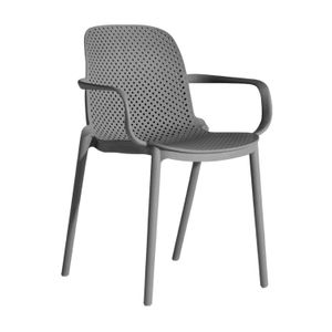 Silla Art Berlin Con Brazos Gris Oscuro - PICA