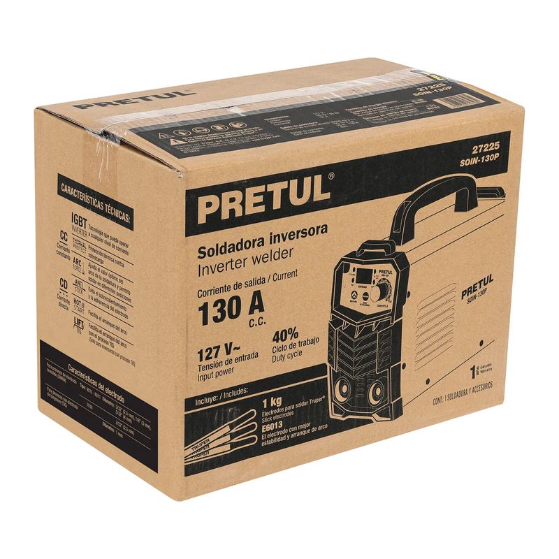 Soldadora-Inverter-Pretul-130A