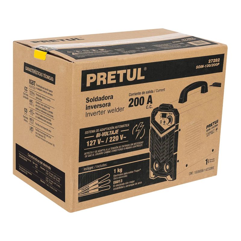 Soldadora-Inverter-Pretul-200A