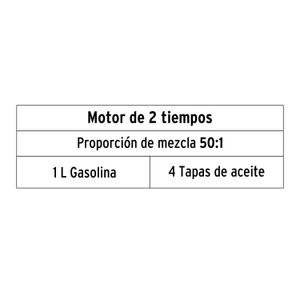 Sopladora / Aspiradora con motor de 26 cc a gasolina - TRUPER