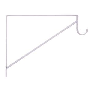 Soporte Blanco Reforzado P/Repisa C/Ganc - PROSOURCE