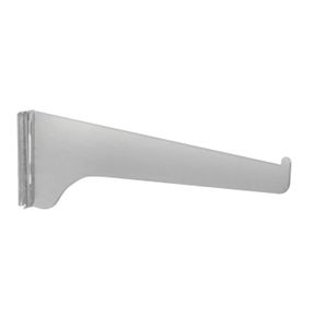 Soporte Palomilla 10" Anod P/Riel Simple - KNAPE & VOGT