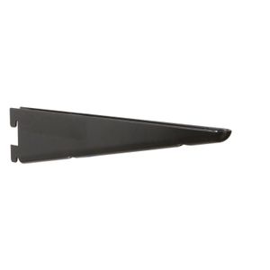Soporte Palomilla 12.5" Negro P/Riel Doble - KNAPE & VOGT