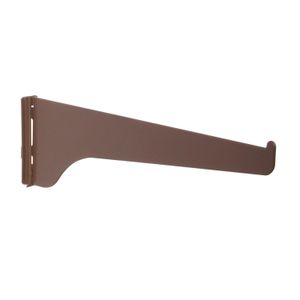 Soporte Palomilla 8" Cafe P/Riel Simple - KNAPE & VOGT