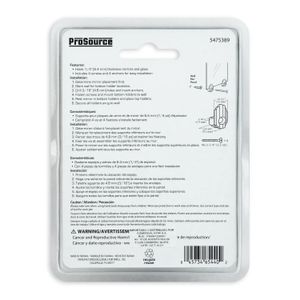 Soporte Plastico P/Espejo - PROSOURCE
