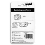 Sujetador-Simple-D-Mantel-Adhesivo-Blanc