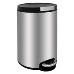 Tacho-redondo-de-estructura-metalica-con-pedal-y-recipiente-extraible-de-12-l-de-capacidad