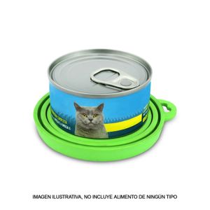 Tapa P/Envase P/Alimento D/Mascotas 2Pzaverde - PUPPY & CO