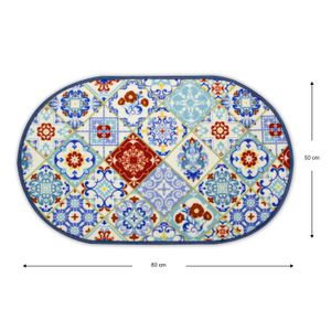Tapete D/Bano Y Cocina --Tiles-50X80Oval - KENNEDY