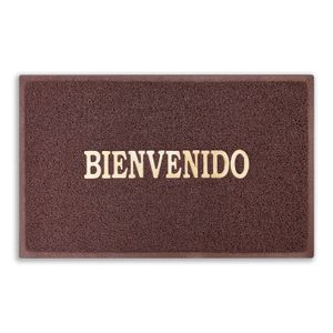 Tapete D/Entrada Bienvenido Cafe 50X80Cm - CASTER