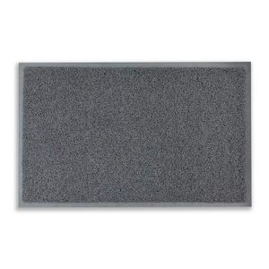 Tapete D/Entrada T/Musgo Llano Gris 40X60Cm - CASTER