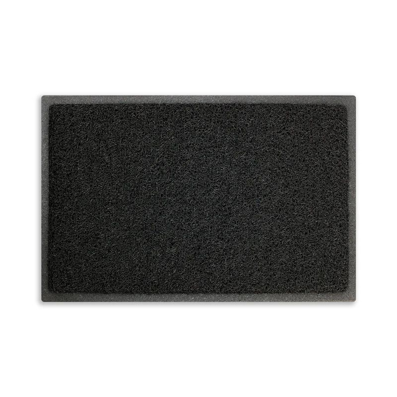 Felpudo Tapete Para Entradas 40x60 Cm Negro Kreatex