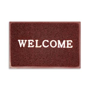 Tapete Entrada T/Musgo Bienvenido Cafe 40X60C - CASTER