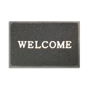 Tapete Entrada T/Musgo Welcom Gris 40X60C - CASTER