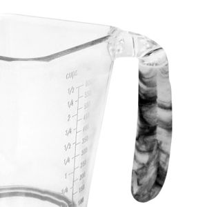 Taza Medidora D/600Ml C/Mango D/Marmol - KITCHEN DETAILS