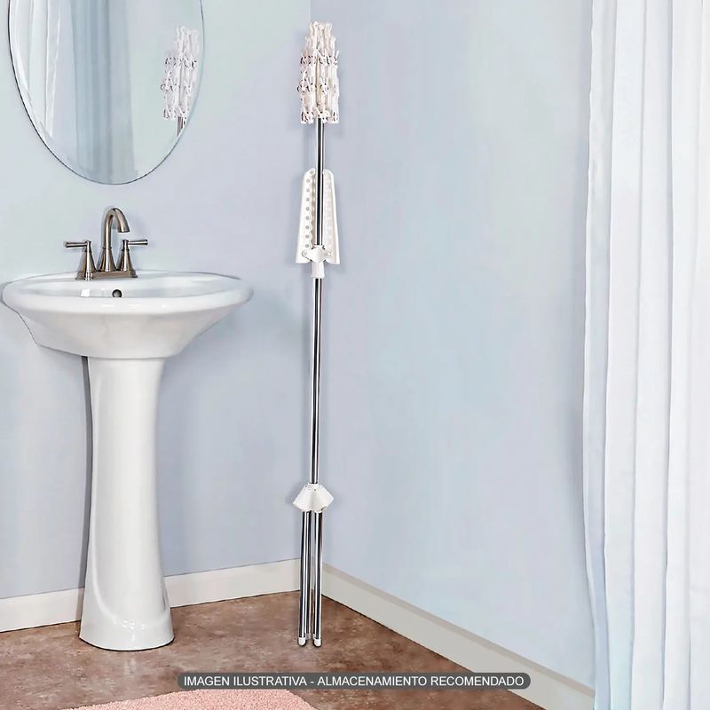 Bathroom Solutions Tendedero de pie 80x57x165 cm – Bechester