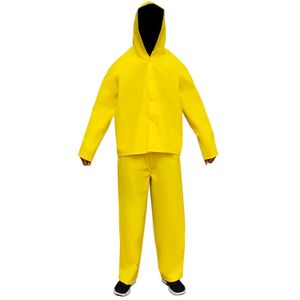 Terno Impermeable Pvc C12 Xl Amarillo - PROTECZIONA