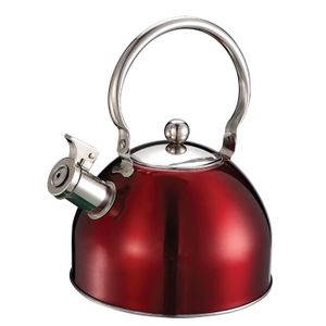 Tetera Rojo Inox Induccion 2,5 L - UMCO