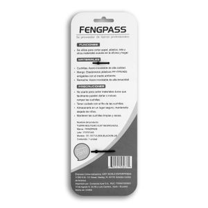 Tijera Multiuso 8.5P Negro/Azul - FENGPASS