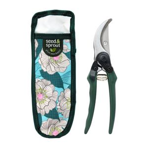 Tijera Verde Para Jardin C/Estuche - SEED & SPROUT