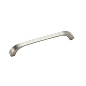 Tiradera 96 Mm Curvo Liso Plata - WRT