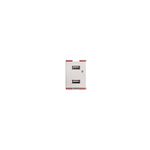 Toma-Usb-Doble-36Mm-Blanco-Plura-Veto