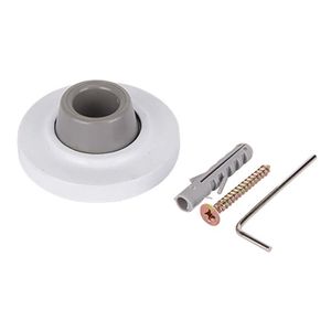 Tope De Puerta Blanco Redondo - PROSOURCE