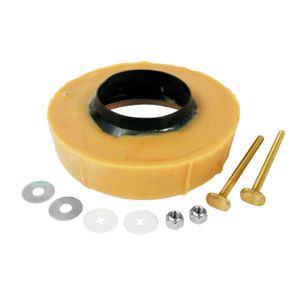 Anillo de cera extra grueso de 3.5 cm de alto con anillo interno reforzado. Se adapta a desagües de 3 y 4 pulgadas. - HARVEY