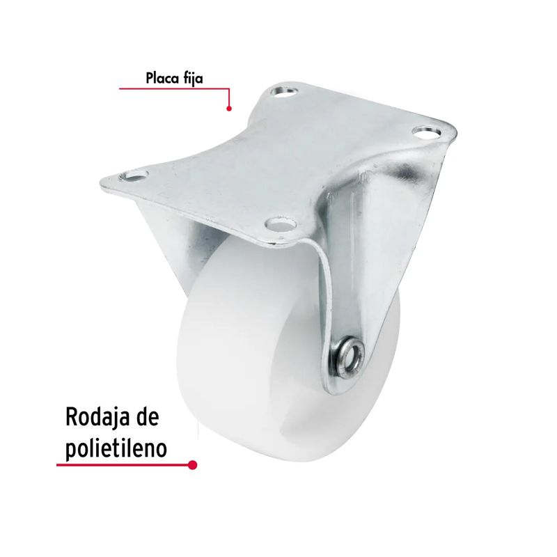 Garrucha-de-2-pulgadas-con-llanta-de-polipropileno-y-plataforma-fija.-CARGA-LIVIANA-de-30-kg.