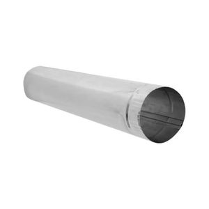 Tubo para ducto de ventilación de 10.6 cm de diámetro x 61 cm; fabricado totalmente en ALUMINIO RÍGIDO. - DEFLECTO